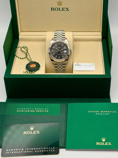 2026 Rolex Datejust 41mm Stainless Steel/White Gold 126334-0014