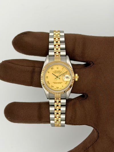 2004 Rolex Datejust 26mm Stainless Steel/Yellow Gold 79173