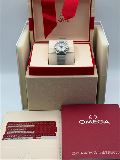 2026 Omega Constellation 24mm Stainless Steel 123.15.24.60.52.001
