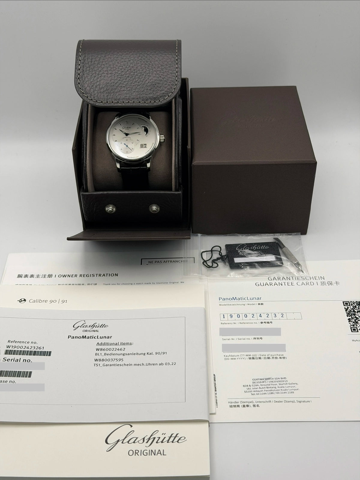 2026 Glashütte Original PanoMaticLunar 40mm Stainless Steel 1-90-02-42-32-01