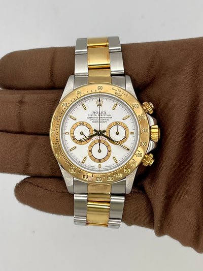 1993 Rolex Daytona Zenith 40mm Stainless Steel/Yellow Gold 16523