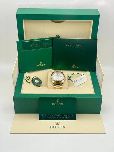 2025 Rolex Day-Date 36mm Yellow Gold 128238-0113