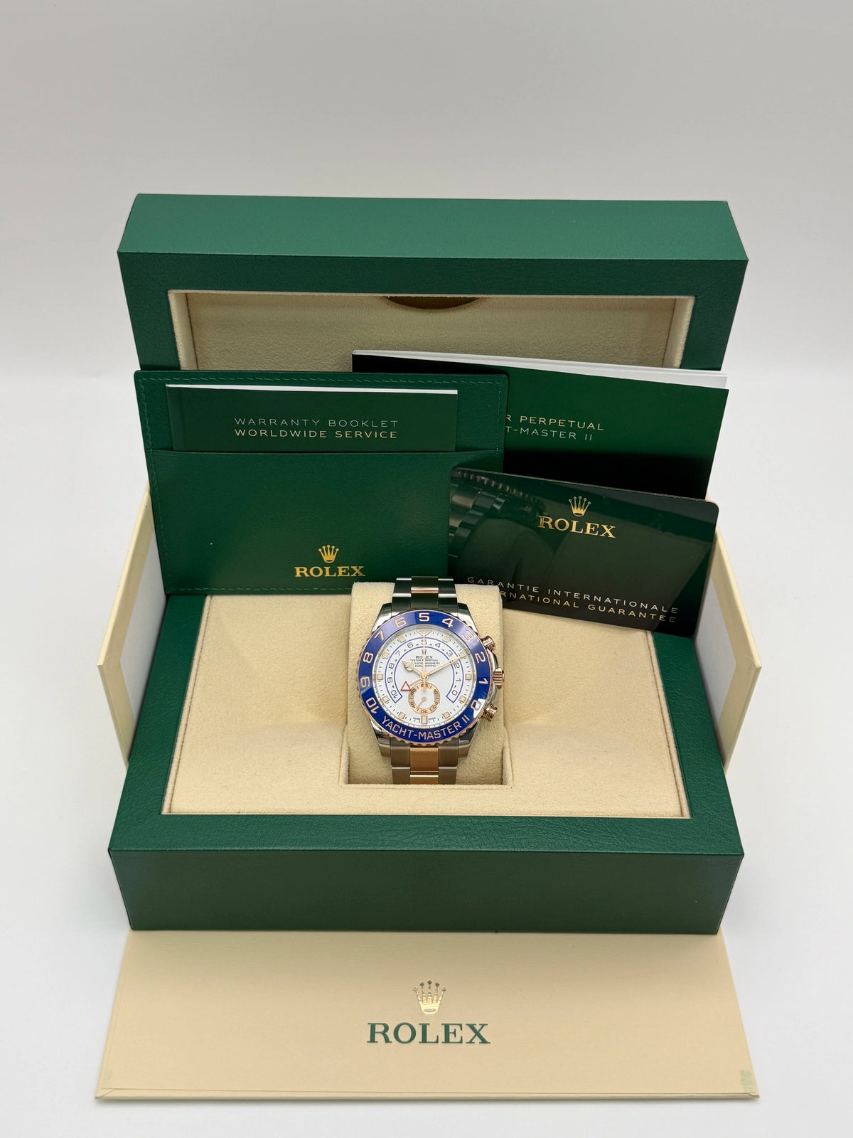 2023 Rolex Yacht-Master II 44mm Stainless Steel & Rose Gold 116681