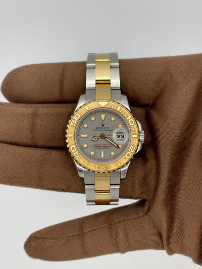 1998 Rolex Yacht-Master Ladies 29mm Stainless Steel/Yellow Gold 69623