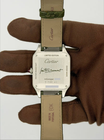 2025 Cartier Santos-Dumont 43.5 x 31.4mm Platinum WGSA0096