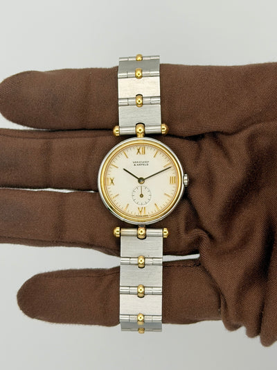 1989 Van Cleef & Arpels La Collection Spider Dial 25mm Stainless Steel/Yellow Gold 416 604 B4