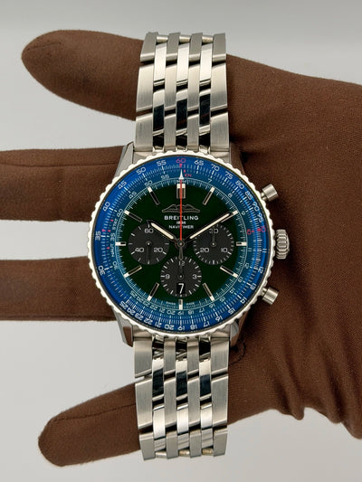 2022 Breitling Navitimer B01 Chronograph 46mm Stainless Steel AB0137241L1A1