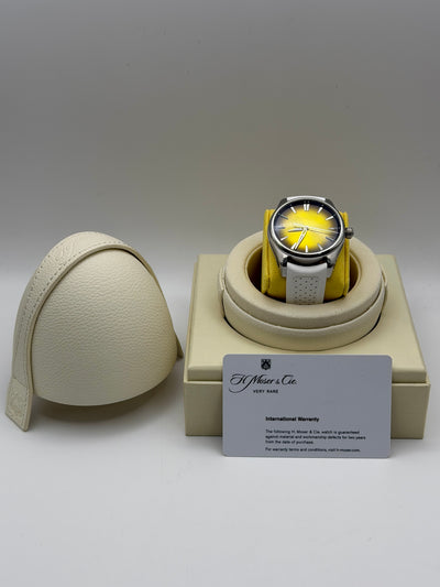 2026 H. Moser & Cie. Pioneer Centre Seconds Sunny-Side Up 43mm Stainless Steel 3201-1200