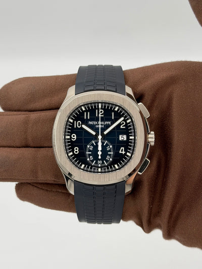 2022 Patek Philippe Aquanaut Chronograph 42.2mm White Gold 5968G-001