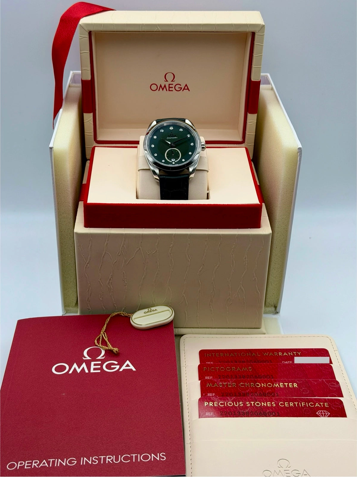 2026 Omega Seamaster Aqua Terra 150M Co-Axial Master Chronometer Small Seconds 38mm Stainless Steel 220.13.38.20.60.001