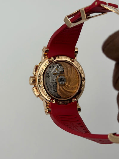 2015 Breguet Marine Chrono 42mm Rose Gold 5827BR/Z2/5ZU
