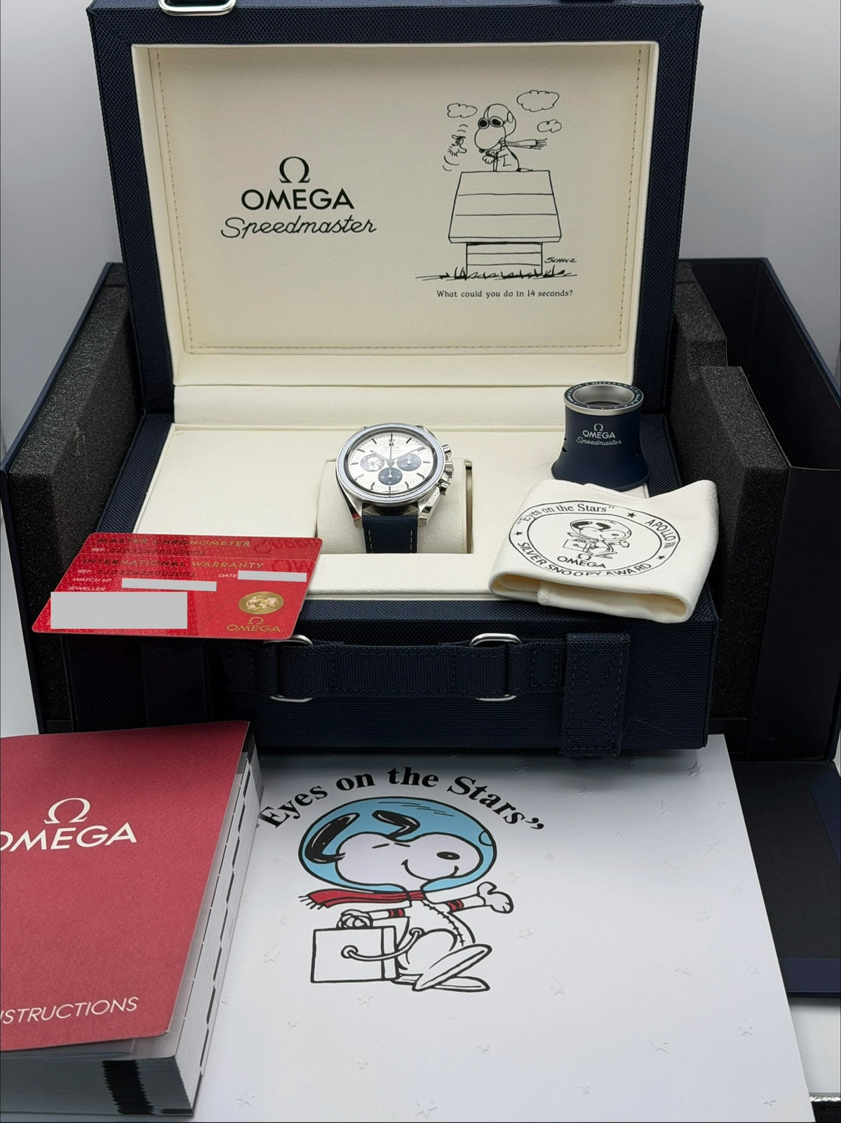 Omega Speedmaster Anniversary Series Co-Axial Master Chronometer Chronograph “Silver Snoopy Award” 310.32.42.50.02.001 — photo 8 of 8