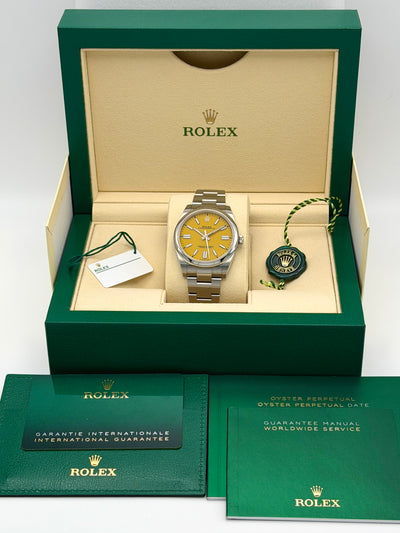 2020 Rolex Oyster Perpetual 41 124300-0004 White Tag 41mm Stainless Steel 124300-0004