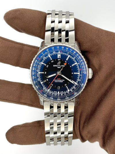 2025 Breitling Navitimer Automatic GMT 41mm Stainless Steel A32310251B1A1