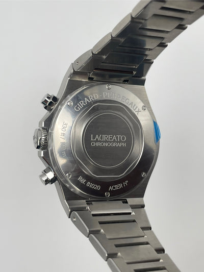 2025 Girard-Perregaux Laureato Chronograph 42mm Stainless Steel 81020-11-131-11A