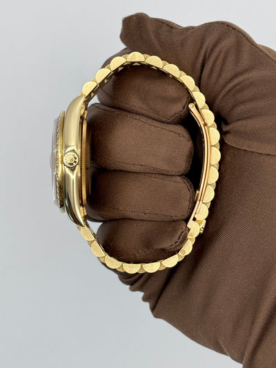 1991 Rolex Day-Date 36mm Yellow Gold 18348