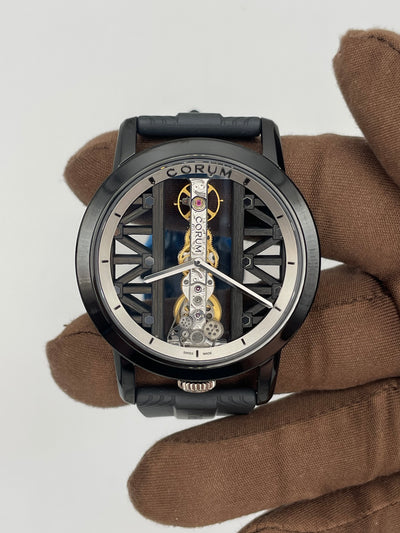 2025 Corum Golden Bridge Round 43mm Titanium 113.959.95/F371 GG29G