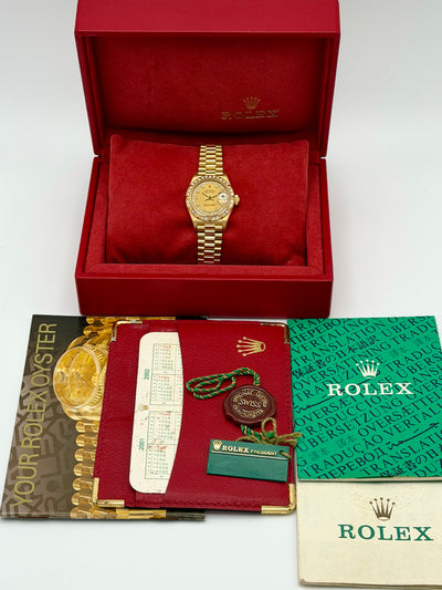 1994 Rolex Datejust 26mm Yellow Gold 69258