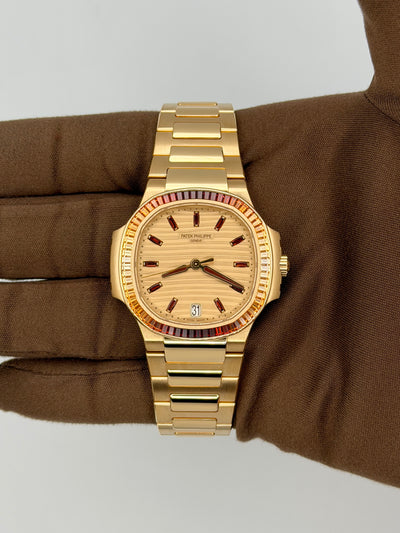 2026 Patek Philippe Nautilus 35.2 35mm Rose Gold 7118/1300R-001