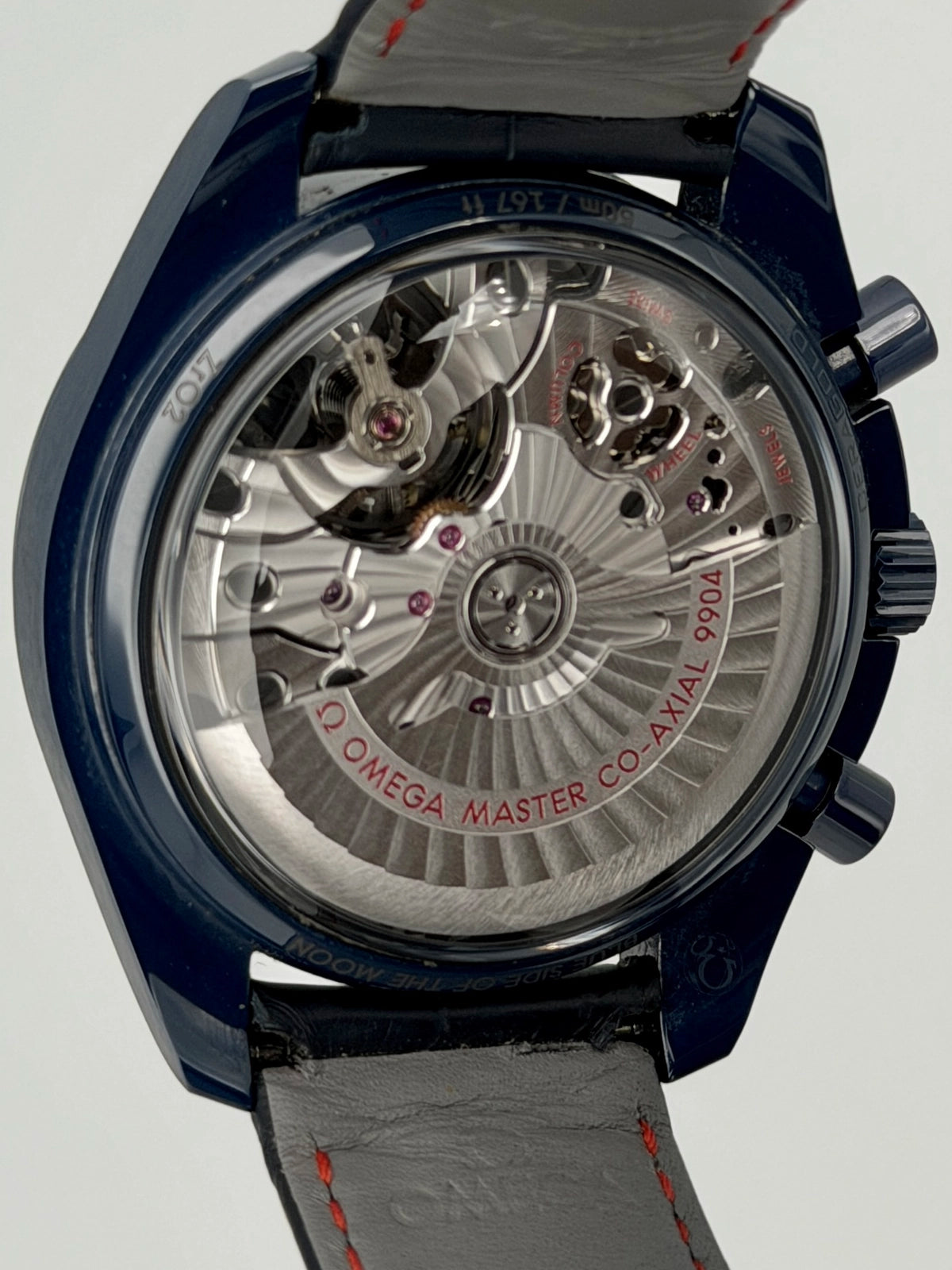 2025 Omega Speedmaster Moonwatch Co-Axial Master Chronometer Moonphase Chronograph Blue Side Of The Moon 44.25mm Ceramic 304.93.44.52.03.002