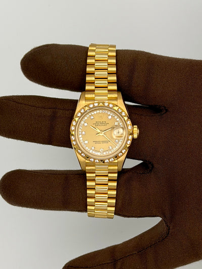 1994 Rolex Datejust 26mm Yellow Gold 69258
