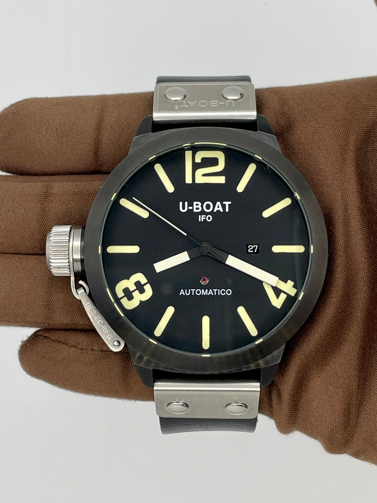 Open Date U-Boat Italo Fontana 52mm Stainless Steel 5656