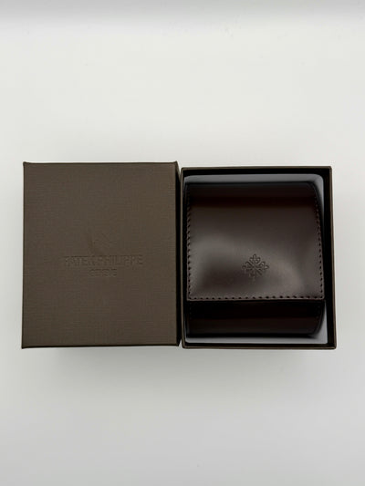Patek Philippe Watch Travel Leather Case Pouch Leather Travel Case