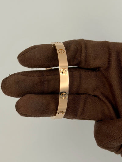 2021 Cartier Love Bracelet 19 Rose Gold Love Bracelet