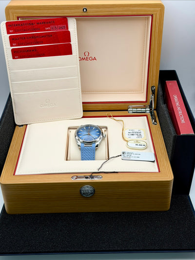 2025 Omega Seamaster Aqua Terra 150M Co-Axial Master Chronometer 41mm Stainless Steel 220.12.41.21.03.008