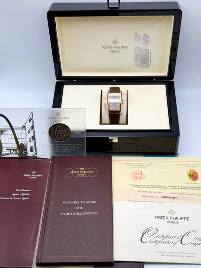 2001 Patek Philippe Gondolo 45 x 34mm Rose Gold 5100R-001