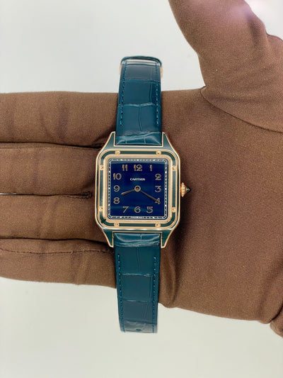 2025 Cartier Santos Dumont 44 x 31mm Rose Gold WGSA0098