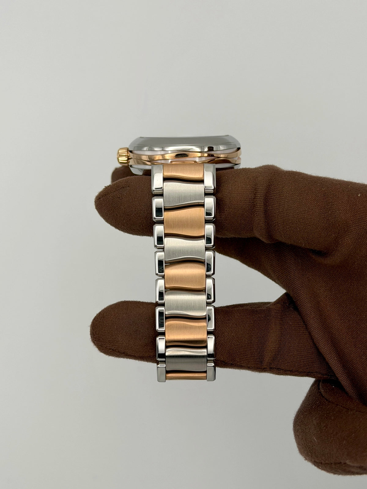 2026 Omega De Ville Ladymatic 34mm Stainless Steel/Sedna Gold 425.38.34.20.55.004