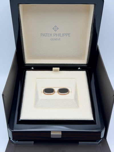 2026 Patek Philippe Golden Ellipse Cuff Links Rose Gold 205.9102R5-010