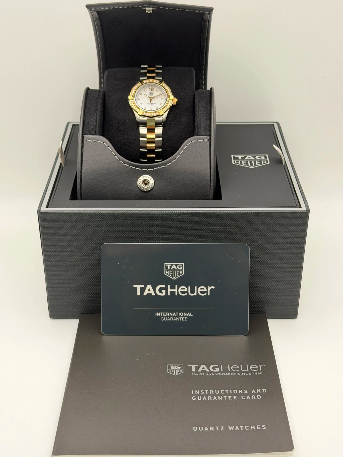 2026 TAG Heuer Aquaracer 27mm Stainless Steel/Yellow Gold WAF1450.BB0825