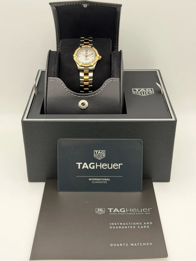 2026 TAG Heuer Aquaracer 27mm Stainless Steel/Yellow Gold WAF1450.BB0825