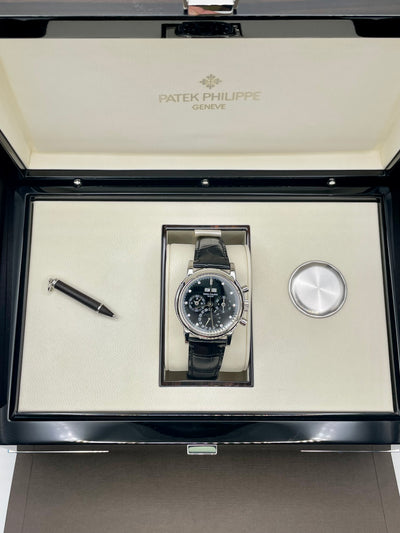 2004 Patek Philippe Perpetual Calendar Chronograph 36mm Platinum 3970EP-019