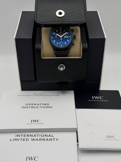 2021 IWC Pilot's Watch Chronograph Tribute to 3705 41mm Titanium IW387905