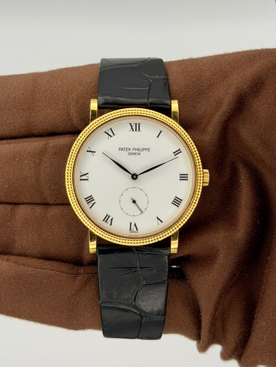 1995 Patek Philippe Calatrava 33mm Yellow Gold 3919J-001