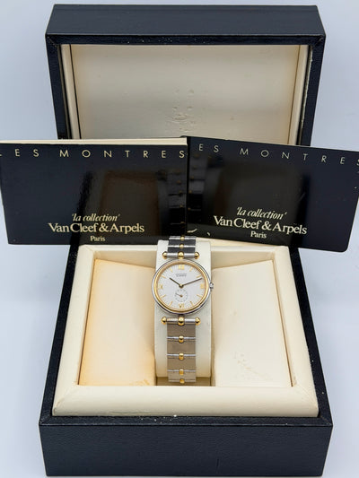 1989 Van Cleef & Arpels La Collection Spider Dial 25mm Stainless Steel/Yellow Gold 416 604 B4