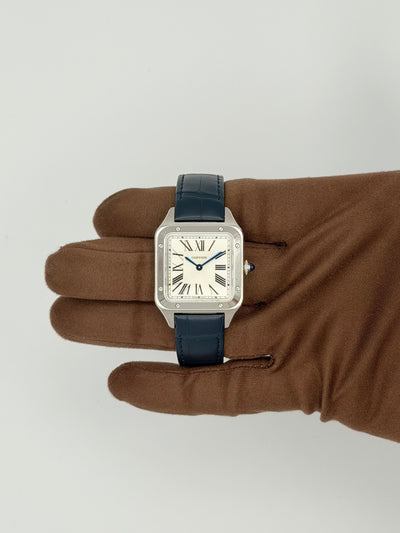 2026 Cartier Santos Dumont Small 38 x 28mm Stainless Steel WSSA0086