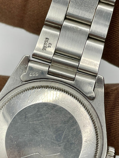 1975 Rolex Oyster Perpetual Date Green Khanjar for Sultanate of Oman 34mm Stainless Steel 1500
