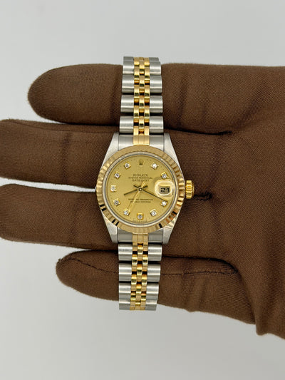 2000 Rolex Datejust 26mm Stainless Steel/Yellow Gold 79173