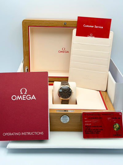 2026 Omega De Ville 36mm Sedna Gold 428.58.36.60.13.001