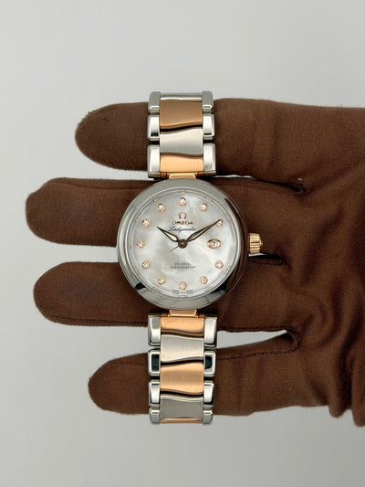 2026 Omega De Ville Ladymatic 34mm Stainless Steel/Sedna Gold 425.38.34.20.55.004