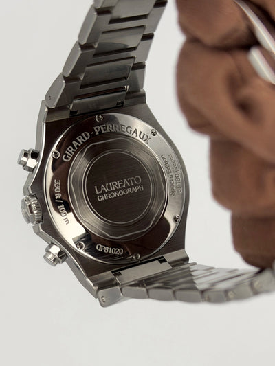 2026 Girard-Perregaux Laureato Chronograph Limtied to 180 Pieces 42mm Stainless Steel 81020-11-3370-1GM