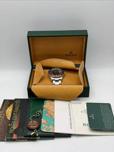 2001 Rolex GMT-Master II Coke SEL Bracelet 40mm Stainless Steel 16710