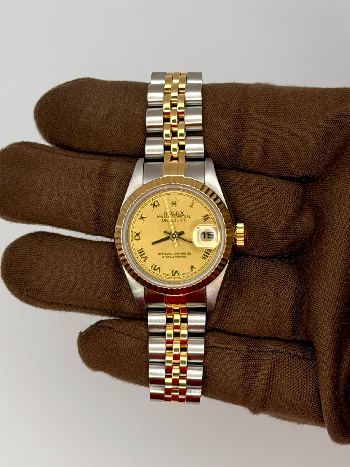 2004 Rolex Datejust Lady 26mm Stainless Steel/Yellow Gold 79173