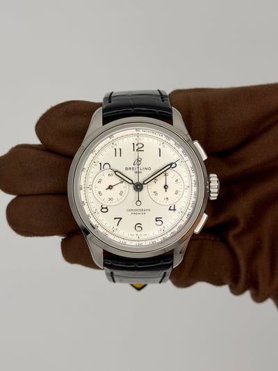 2026 Breitling Premier B09 Chronograph 40mm Stainless Steel AB0930371G1P1
