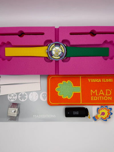 2026 M.A.D. Editions M.A.D. Editions 1's "Yinka Ilori" 42mm Stainless Steel M.A.D.1S