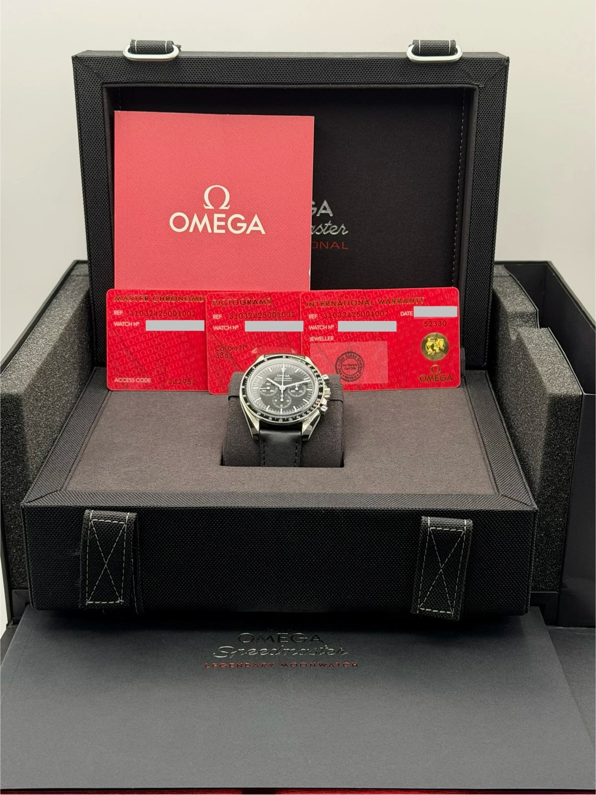 2023 Omega Speedmaster Moonwatch Professional Co-Axial Master Chronometer Chronograph 42mm Stainless Steel 310.32.42.50.01.002